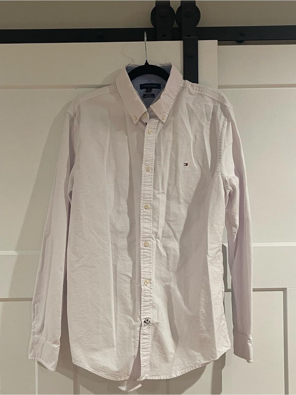 Tommy Hilfiger Men’s white Button-Down Oxford Shirt